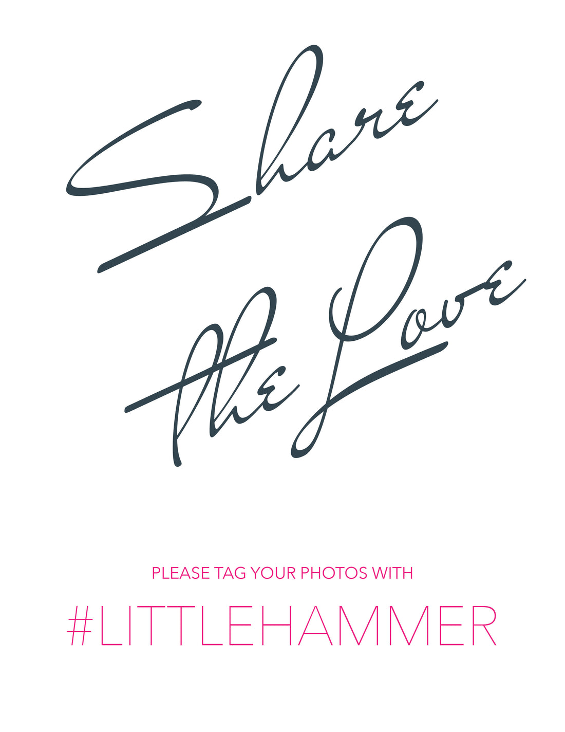 Sharing the Love with Wedding Hashtags