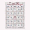 Rose gold marble customizable bingo card printable game