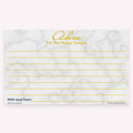 Printable gold and marble happy couple advice card for marriage tips