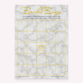Gold and marble Bridal Gift Bingo game card