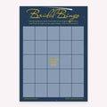 Celestial-themed Bridal Gift Bingo game card